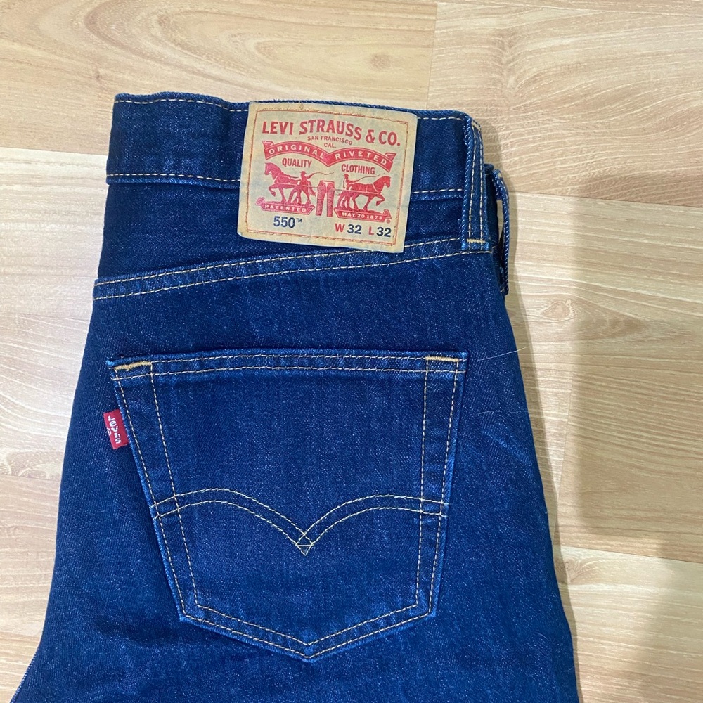 Levi's Blue Relaxed Jeans with Iconic Design